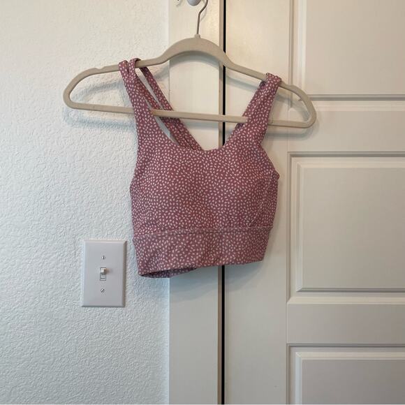 Buff Bunny Rosa Long Line Sports Bra - Picture 3 of 7
